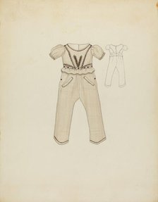 Boy's Suit, c. 1936. Creator: Nancy Crimi.