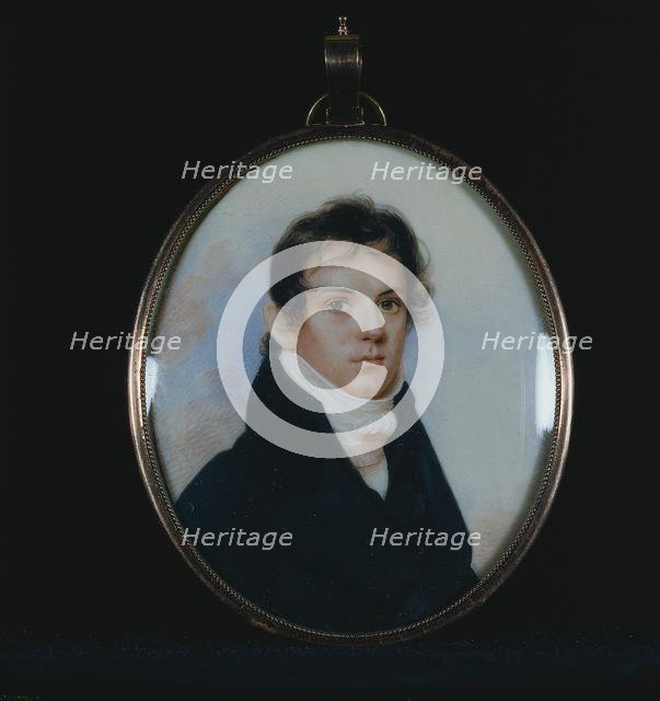 Portrait of a Man, c. 1810. Creator: John Wesley Jarvis (American, 1781-1840).