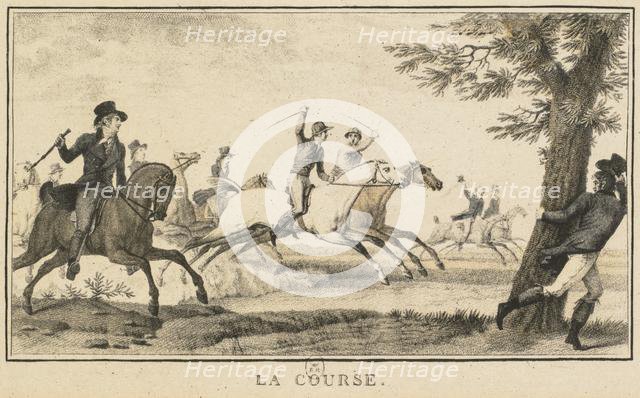 Racing Scenes: The Race (Scènes Hippiques: La course). Creator: Carle Vernet (French, 1758-1836).