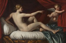 Venus and Cupid, c18th century. Creator: Unknown.
