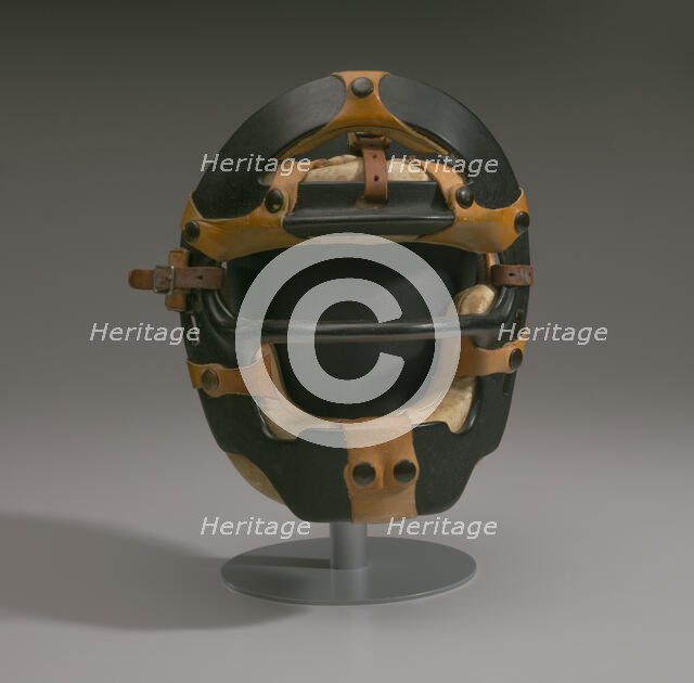 Umpire mask worn by Emmett Ashford, ca. 1965. Creator: Unknown.