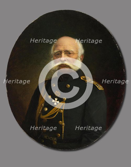 Portrait of Admiral Baron Ferdinand von Wrangel (1796–1870), 1892.