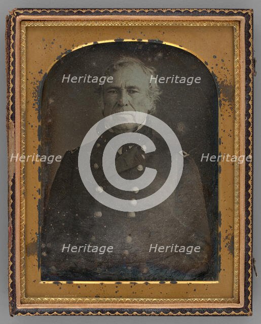 Untitled (Zachary Taylor, 12th President), 1849. Creator: Alexander Beckers.