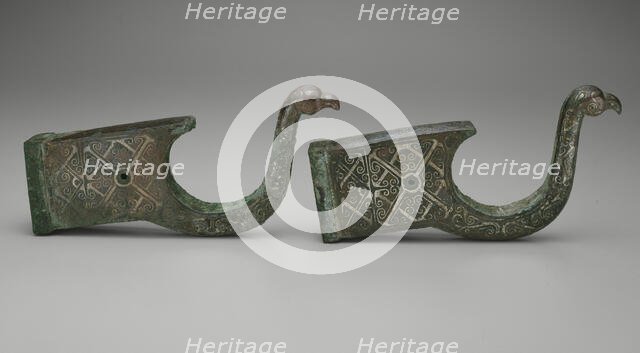 Bow Support for a Crossbow, Eastern Zhou dynasty, Warring States period (480-221 B.C.), c. 4th cent. Creator: Unknown.