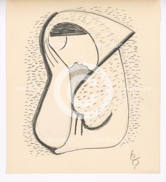 Thoughtful, 1938. Creator: Mikulas Galanda.