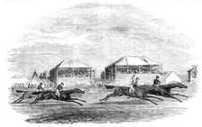 Croxton Park track - the race, 1844. Creator: Unknown.
