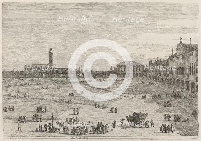 Pra della Valle, c. 1735/1746. Creator: Canaletto.