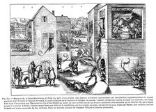 St Bartholomew's Day Massacre, Paris, 24 August 1572. Artist: Unknown