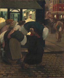 The Laundresses, 1899. Creator: Theophile Alexandre Steinlen.