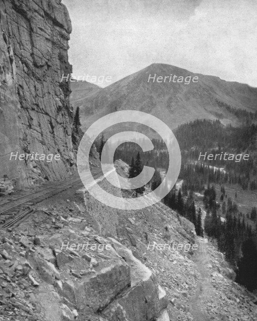 Alpine Pass, Colorado, USA, c1900.  Creator: Unknown.