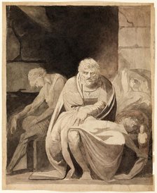 Ugolino and His Sons Starving to Death in the Tower, 1806. Creator: Henry Fuseli.