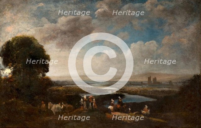 Extensive Landscape, 1800-50. Creator: Peter de Wint.