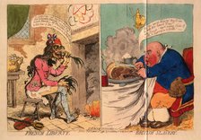 French Liberty. British Slavery, 1792. Artist: Gillray, James (1757-1815)