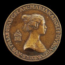 Maria of Burgundy, died 1482, Wife of Maximilian of Austria 1477 [reverse], 1477. Creator: Giovanni Candida.