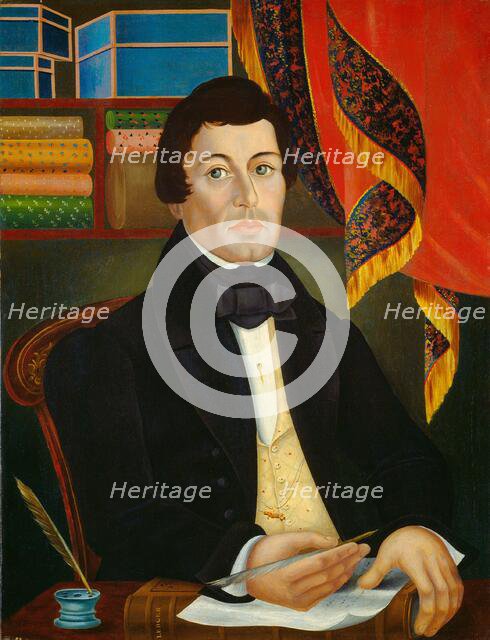 Textile Merchant, c. 1840. Creator: Unknown.