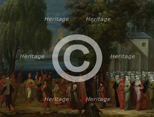 Armenian Wedding, ca 1720-1730. Artist: Vanmour (Van Mour), Jean-Baptiste (1671-1737)