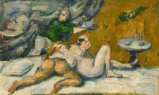 An Afternoon in Naples or Rum Punch, 1876-1877. Creator: Cézanne, Paul (1839-1906).