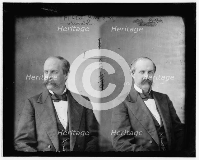 Nathaniel P. Hill of Colorado, 1865-1880. Creator: Unknown.