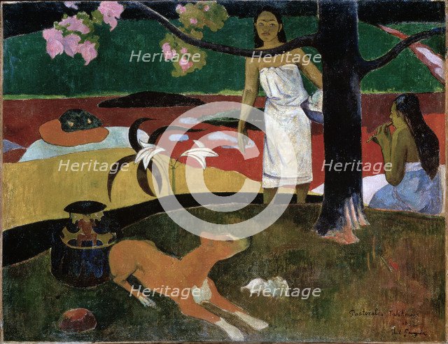 'Pastorales Tahitiennes', 1892.  Artist: Paul Gauguin