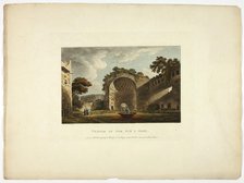 Temple of the Sun & Moon, plate two from Ruins of Rome, published March 1, 1796. Creator: Matthew Dubourg.