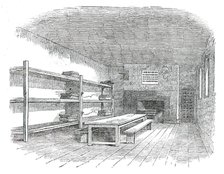 Ward for Condemned Male Prisoners, Newgate Prison, 1850. Creator: Unknown.