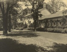 "Chatham," Colonel Daniel Bradford Devore house, 120 Chatham Lane, Fredericksburg, Virginia., 1927. Creator: Frances Benjamin Johnston.