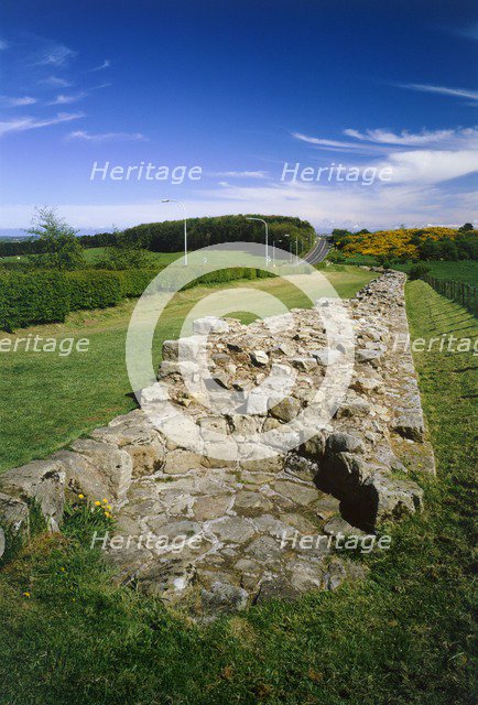 Hadrian's Wall, Heddon-on-the-Wall, Northumberland, 2010. Artist: Graeme Peacock.