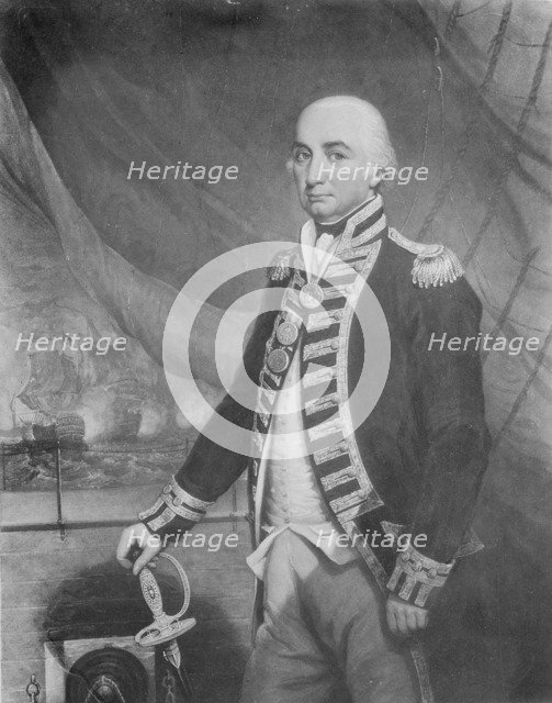 Naval officer, late 18th-early 19th century. Creator: Kirk & Sons of Cowes.