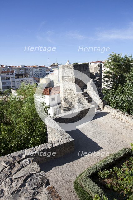 A patrol path over the massive wall at Tavira, Portugal, 2009. Artist: Samuel Magal