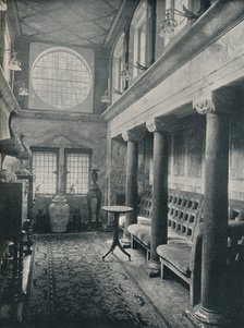 Marble Hall at No 1 Holland Park, 1898. Artist: Philip Webb Artist: Unknown