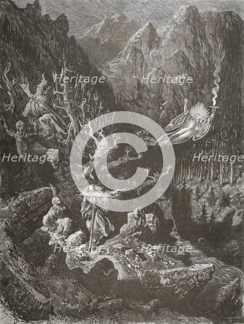 Illustration for The Wandering Jew.