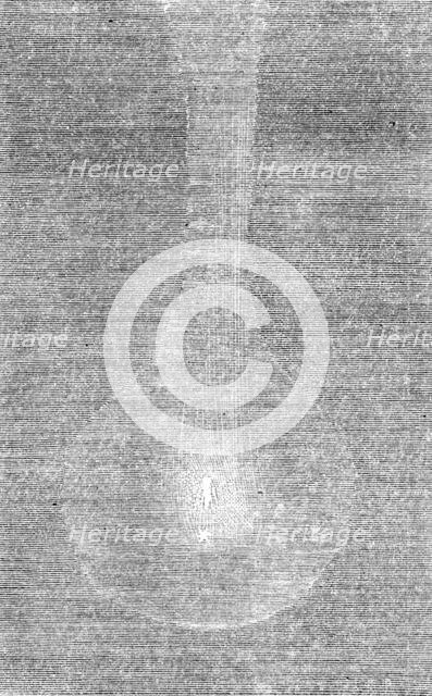 Head of Rosa's comet, Aug. 19, midnight, 1862. Creator: Unknown.