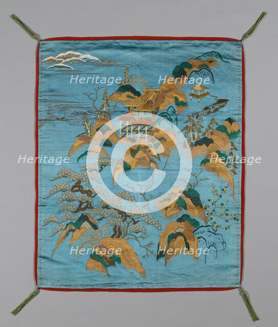 Fukusa (Gift Cover), Japan, Meiji period (1868-1912), late 19th century. Creator: Unknown.