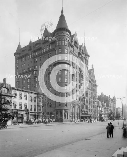Hotel Walton, Philadelphia, Pa., c1908. Creator: Unknown.