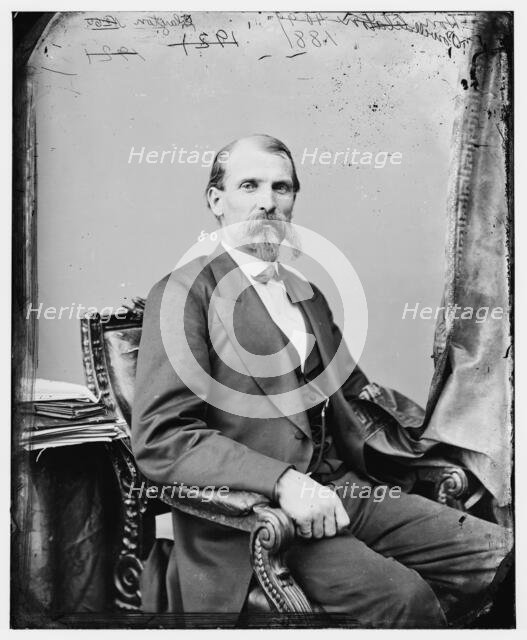 Powell Clayton of Arkansas, between 1860 and 1875. Creator: Unknown.