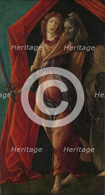 Judith with the Head of Holofernes, c.1497-c.1500. Creator: Sandro Botticelli.