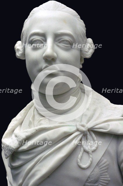 Bust of King George III of England, 1767. Artist: John Nost