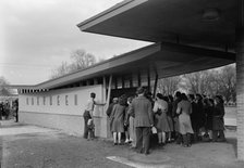 Aberdeen Station, Pennsylvania Railroad, Aberdeen, Maryland, 1944. Creator: Gottscho-Schleisner, Inc.