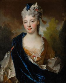 Portrait présumé de Madame la duchesse de Beaufort, 1714. Creator: Nicolas de Largilliere.