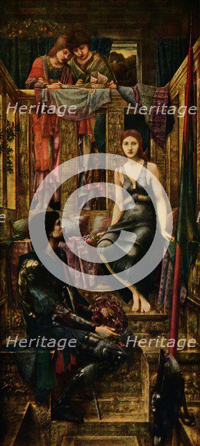 'King Cophetua and the Beggar Maid', 1884, (1911). Artist: Sir Edward Coley Burne-Jones.