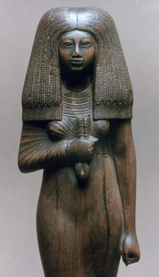 'Toui, Priestess of Min', New Kingdom, Egyptian, 18th Dynasty. Artist: Unknown