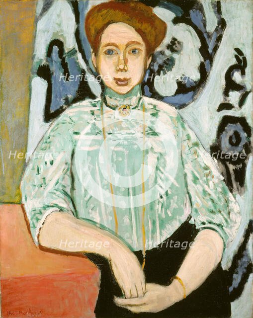 Portrait of Greta Moll, 1908. Creator: Matisse; Henri (1869-1954).
