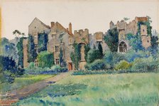 Compton Castle, Devonshire, England, 1928. Creator: Cass Gilbert.