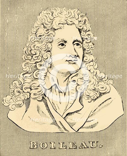 'Boileau', (1636-1711), 1830. Creator: Unknown.