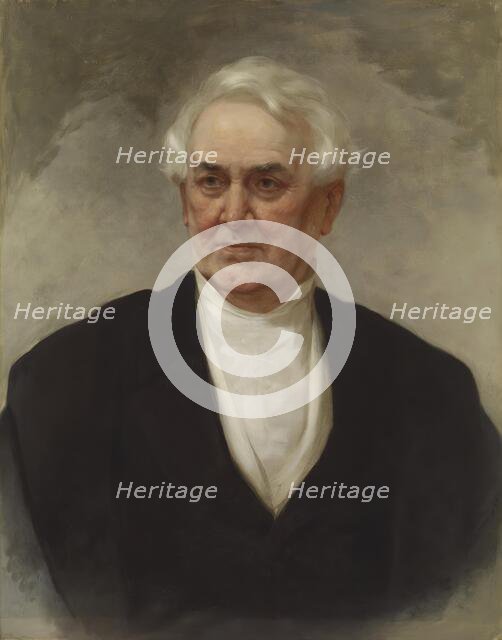 Portrait of William Wilson Corcoran (1798-1888), 1865?. Creator: William Oliver Stone.