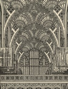 'Fan Vaulting', (1931). Artist: Charles Henry Bourne Quennell.