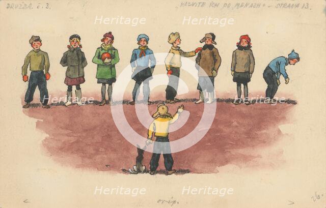 Call them by their names, 1928. Creator: Andrej Kovacik.