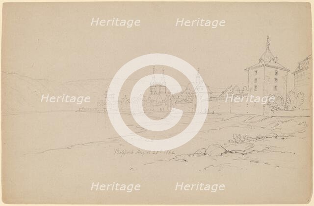 Boppart, 1842. Creator: John William Casilear.