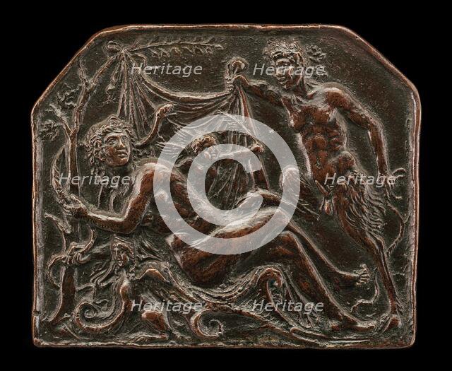 A Satyr Uncovering a Nymph. Creator: Andrea Briosco.