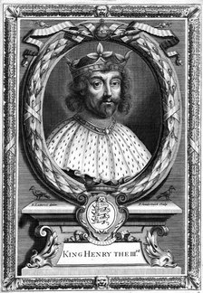 King Henry III of England.Artist: P Vanderbanck